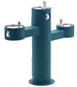 Halsey Taylor Endura II Triple-Bowl, Pedestal, 4430, Outdoor Drinking Fountain