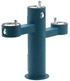 Halsey Taylor Endura II Triple-Bowl, Pedestal, 4430, Outdoor Drinking Fountain