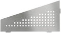 Schluter Systems Quadrilateral Corner Shelf-E -Square Design - Brushed Stainless Steel (SES3D3EB) Kerdi-Line Shower Accessory