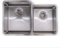 Miseno MSS3221SR6040 32' Undermount Double Basin Kitchen Sink with 60/40 Offset Basin Split - 16 Gauge Stainless Steel