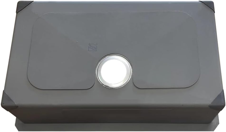 Sinber HU3219S-S 32' x 19' x 10' Undermount Single Bowl Kitchen Sink with 18 Gauge 304 Stainless Steel Satin Finish HU3219S-S (Sink Only)