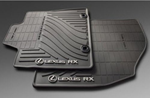 Lexus Genuine Parts PT908-48130-20, Black OEM RX350 All-Weather Floor Mats