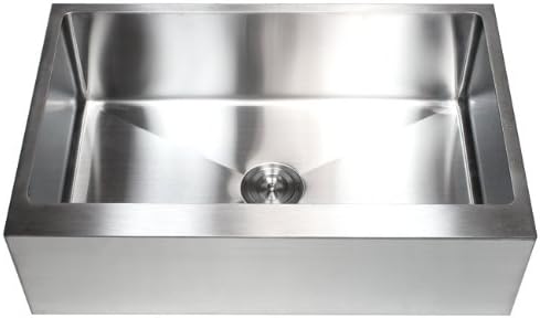 Ariel 33' x 21' Stainless Steel Single Bowl Farmhouse Kitchen Sink