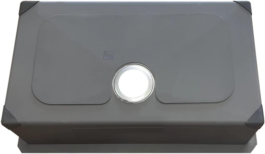 Sinber HU3018S 30' x 18' x 10' Undermount Single Bowl Kitchen Sink with 18 Gauge 304 Stainless Steel Satin Finish