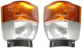 Wing Mirror Indicator For Nissan For Atlas Truck 1990-1994 Front Corner Light Turn Signal Light Front Fog Light Fog Lamp Foglight With Bulb Mirror Indicator Light