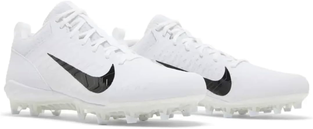 Nike Men's Alpha Menace Pro 2 D Football Cleats - Black/White,7M US