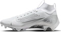 Nike Vapor Edge Pro 360 2 Men's Football Cleats (DA5456-102,White/Metallic Silver-White) Size 15