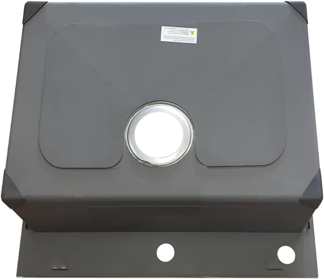 Sinber HT2522S-9-S 25' x 22' x 9' Drop In Single Bowl Kitchen Sink with 18 Gauge 304 Stainless Steel Satin Finish (Sink Only)