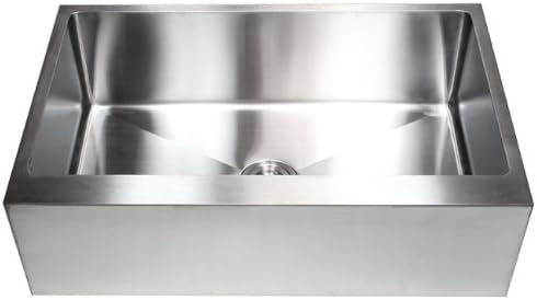 Ariel 33' x 21' Stainless Steel Single Bowl Farmhouse Kitchen Sink