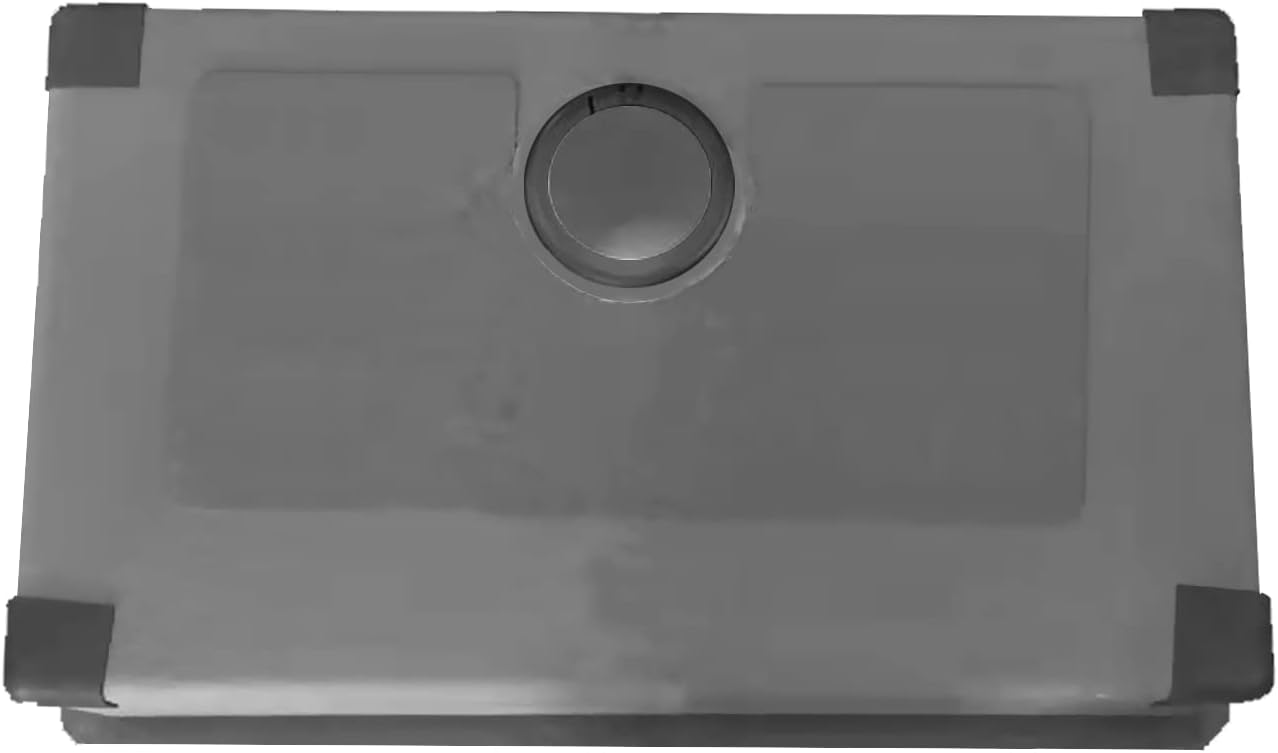 Sinber HU3219S-B 32' x 19' x 10' Undermount Single Bowl Kitchen Sink with 18 Gauge 304 Stainless Steel Black Finish (Sink Only)