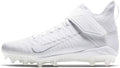 Nike Men's Alpha Menace Pro 2 D Football Cleats - Black/White,7M US