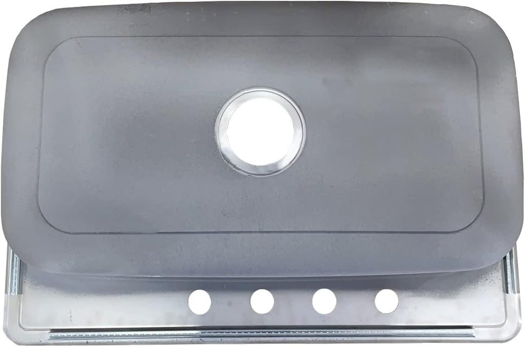 Sinber MT3322C 33' x 22' x 9' Drop In Single Bowl Kitchen Sink with 18 Gauge 304 Stainless Steel Satin Finish (Sink Only)