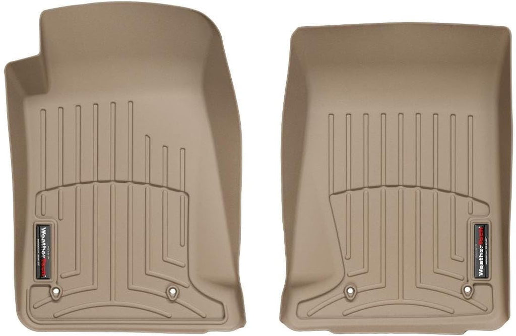 WeatherTech Custom Fit FloorLiners for Chevrolet Camaro, Camaro, 1st Row (452671), Tan