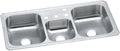 Elkay CMR43224 Gourmet Celebrity Sink, 43' by 22', Stainless Steel