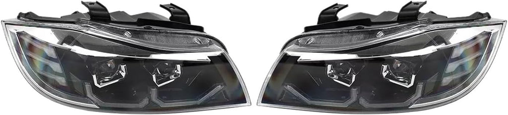Car Lights Compatible With BMW 3 SERIES E90 E91 2005-2008 Headlight Assembly LED 3D DRL RUNNING FRONT LIGHTS HEADLIGHTS Automobiles Lamp