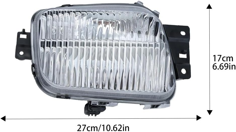 Work Light Car Fog Lights for Mitsubishi for Canter for Fuso FE FG 2012 2013 2014-2018 Foglamp Light Headlights Indicator Lamp Assembly Fog Light(1 Pair)