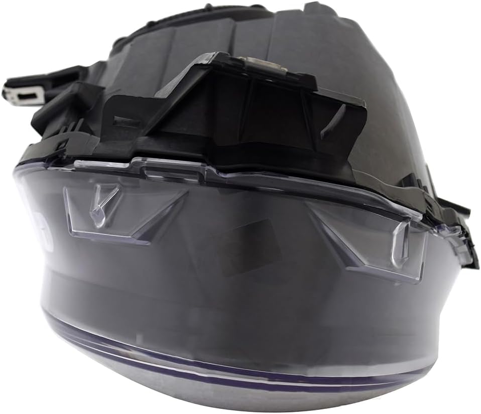 Headlamp Replacement For Mini 2019-2021 Cooper / 2020 Cooper Clubman Halogen Headlight Assembly W/ Bulbs W/White Indicator W/O LOGO Left Side / Driver, MC2518104 / 63 11 7 433 795 DOT/SAE Compliant