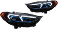Car Lights Compatible With Headlight Fusion Headlights 2013-2020 Compatible With Mondeo BMW Models LED Headlights Dynamic Signal Animation DRL Modified(2017-2020)