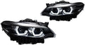 Car Lights Compatible With BMW F22 F23 2 Series 2014-2021 LED Auto Headlight Assembly Upgrade High Configure Style Design Tool Accessories(For Original LED)
