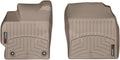 WeatherTech Custom Fit FloorLiners for Toyota Prius, Prius V - 1st Row (454271), Tan