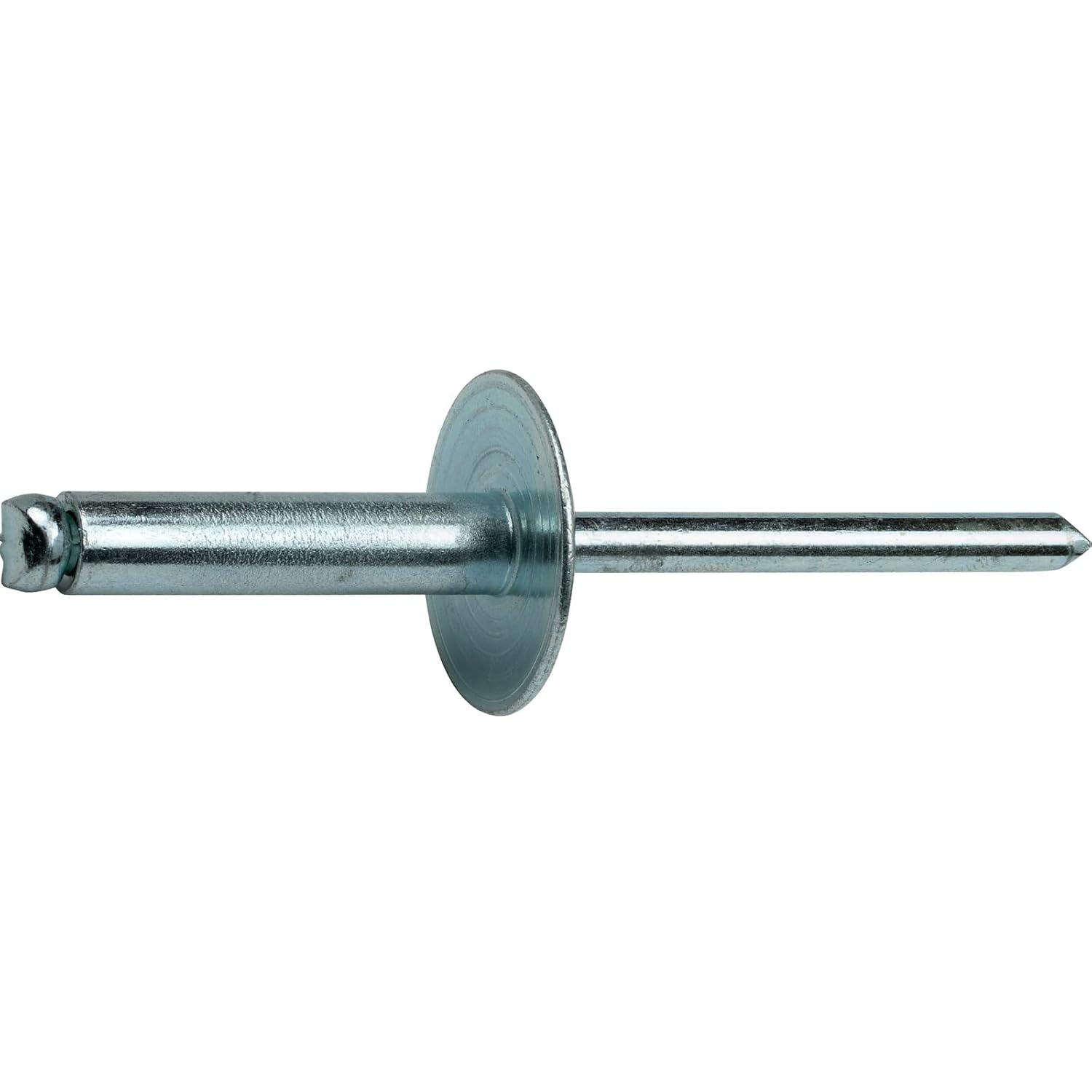 DIY Man - Large Flange Pop Rivets 1/4' x 5/8'All Steel (8-10) Dome Head Quantity 250 D&J