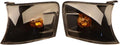 Car Headlight Turn Signal Blackened Indicator Corner Light Compatible With Toyota CHASER GX100 JZX100 LX100 1996 1997 1998 1999