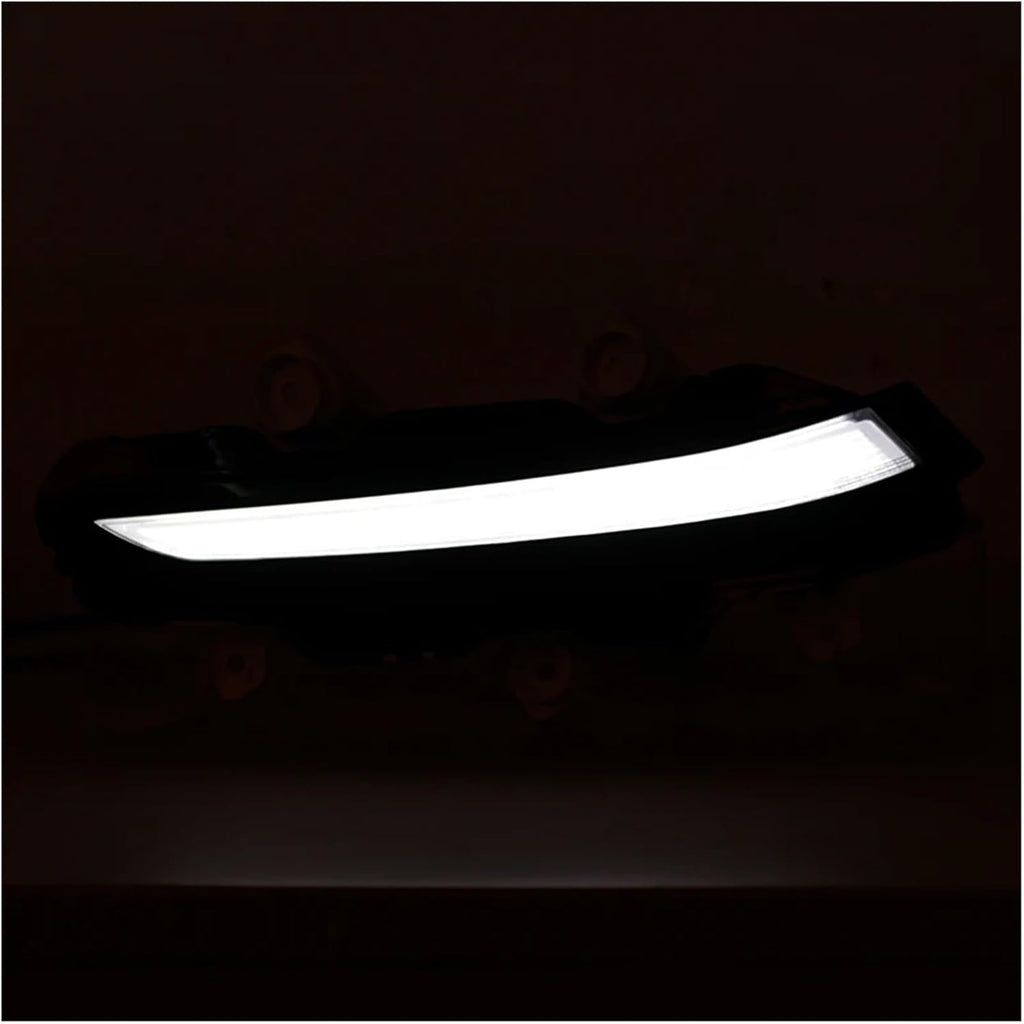 Car Day Light Compatible With Peugeot 208 2019 2020 2021 2022 2023 Front LED DRL Daytime Running Lights Lamps 9824241280 9824241480(Left)