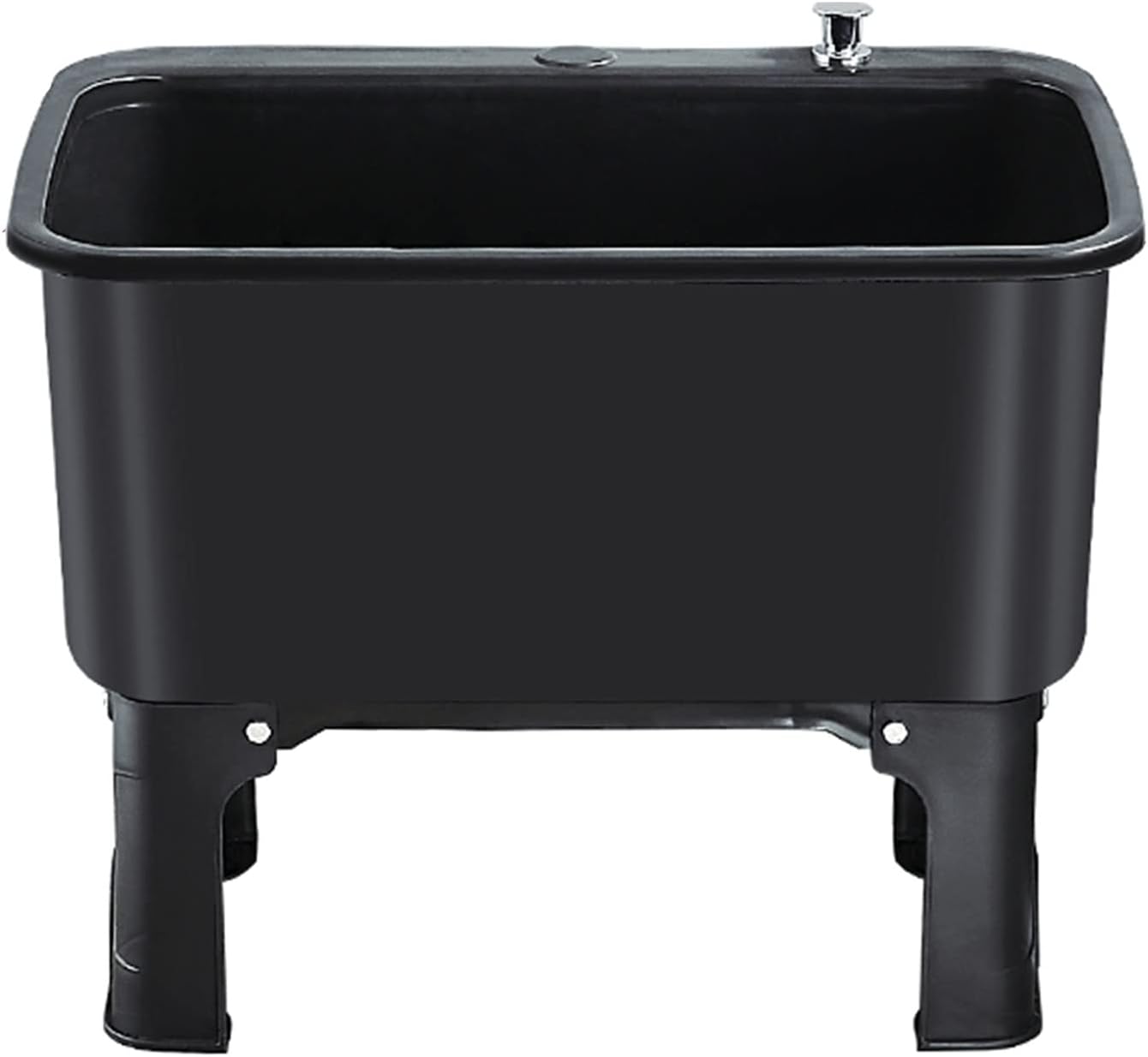 Commercial Floor Mop Sink with Deep Basin, for Commercial Kitchen, Restaurant, Business, Garages, Basements, Single Bowl Kitchen Sinks, Free Standing Utility Sink