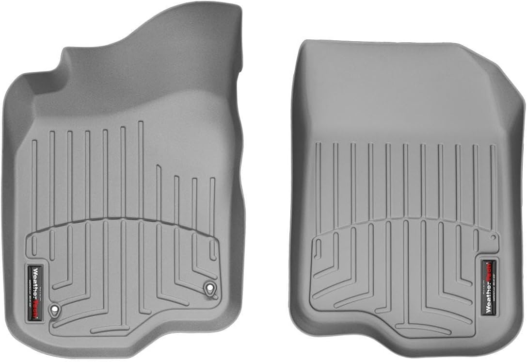 WeatherTech Custom Fit FloorLiners for Chevrolet Malibu, G6, Aura - 1st Row (462261), Grey