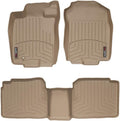 WeatherTech Custom Fit FloorLiners for Lincoln Zephyr, Milan, Fusion - 1st & 2nd Row (45108-1-2), Tan