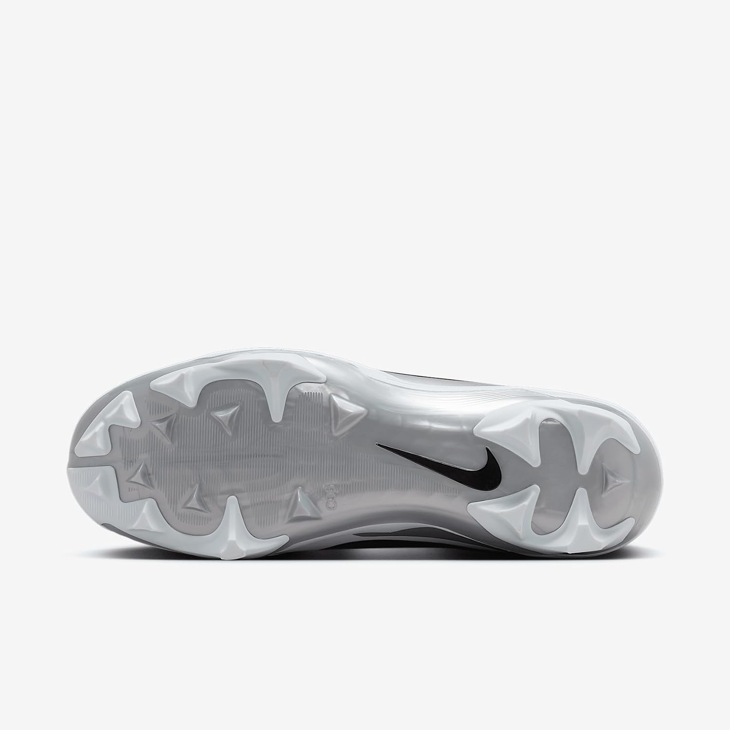 Nike Alpha Menace Strong Men's Football Cleats (II5139-010, Black/Metallic Silver/White)