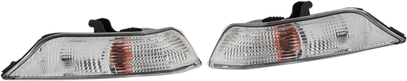 Car Front Bumper Corner Turn Signal Lights Compatible With Mustang 2015-2017 Headlights Indicator Lamp With Bulbs