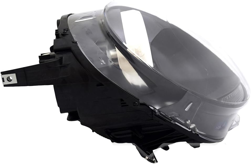 Headlamp Replacement For Mini 2019-2021 Cooper / 2020 Cooper Clubman Halogen Headlight Assembly W/Bulbs W/White Indicator W/O LOGO Right/Passenger Side MC2519104 / 63 11 7 433 796 DOT/SAE Compliant