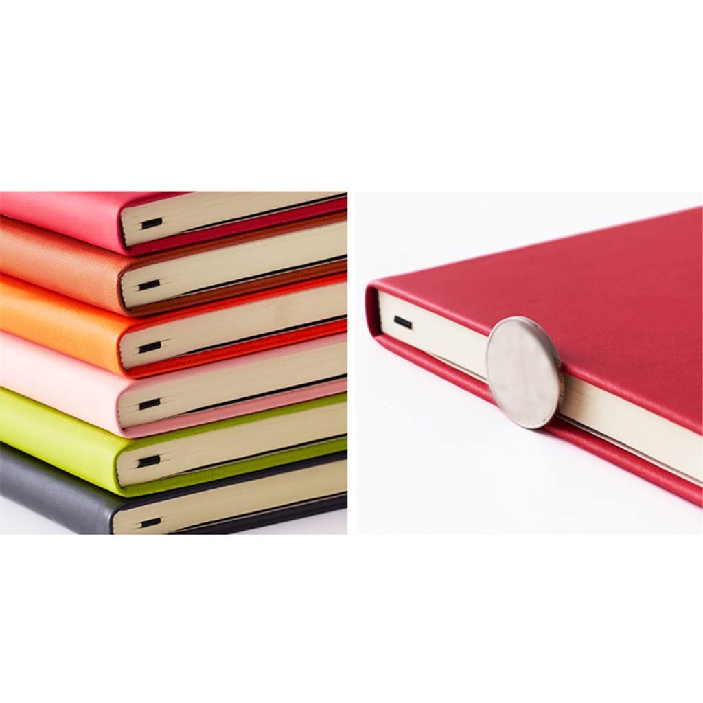 NSUQOA JSEIAJB Business Literature and Thick Notebook Stationery Small Fresh Hardcover Grid Diary