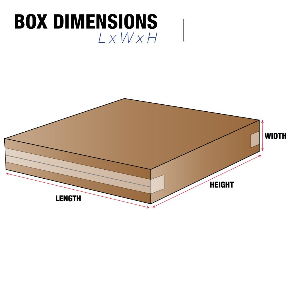 Tape Logic TLHD30640FOLMS Heavy-Duty Side Loading Moving Boxes, 30' L x 6' W x 40' H, 40' Height, 6' Width, 30' Length, Kraft (Pack of 10)