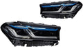 Car Lights Compatible With BMW G30 G38 2018-2023 5 Series LED Auto Headlight Assembly Upgrade M5 Competition Design Accessories(21-23 G30)