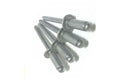 KolotovichTool Pack of 2500, 1/8' Dia. x 1/2' Grip Range POP Rivets All Aluminium 4-8 ABA48 Fastener Kit Bolt Set RE-7119DD