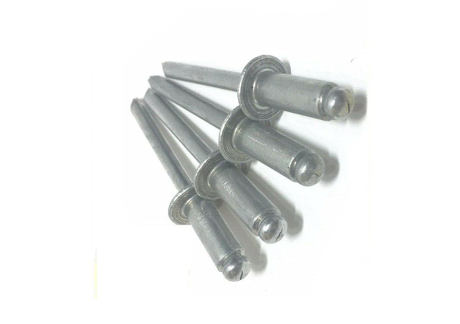 KolotovichTool Pack of 2500, 1/8' Dia. x 1/2' Grip Range POP Rivets All Aluminium 4-8 ABA48 Fastener Kit Bolt Set RE-7119DD