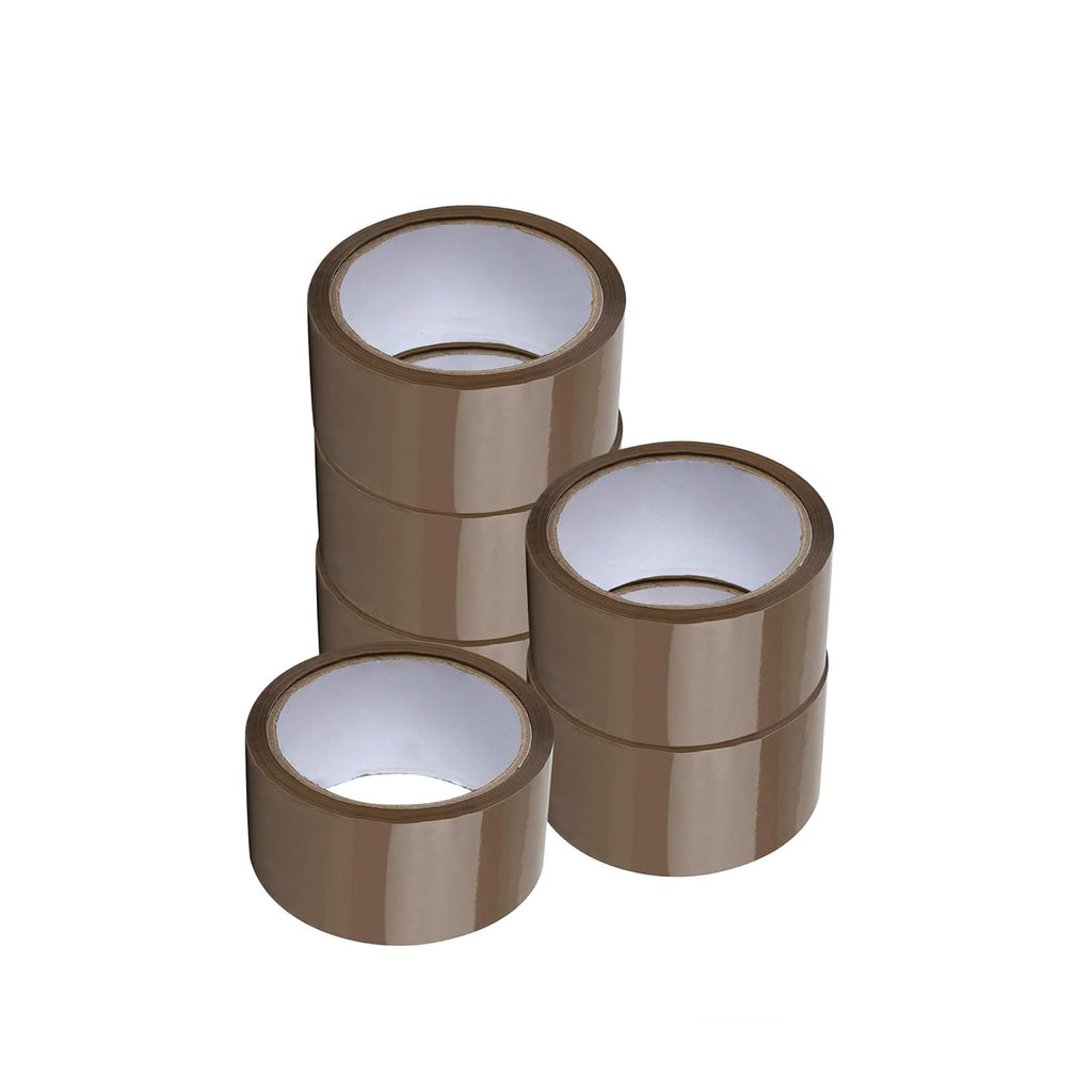 PSBM Brown Packing Tape, 36 Rolls 2.3 Mil 1.88 Inch 110 Yards Per Roll, Heavy Duty Tape for Packaging, Shipping, Moving & Sealing