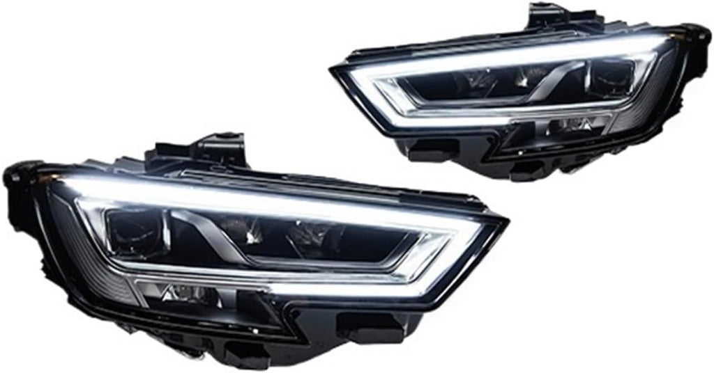 Car Lights Compatible With A3 8V 2013-2020 S3 RS3 Sedan Hatchback LED Auto Headlight Assembly Upgrade High Configure Tool Accessories(For 17-20 User)
