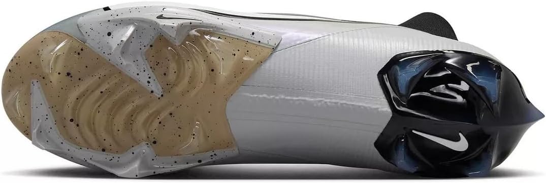 Nike Men's Football/Soccer Cleats Vapor Edge Pro 360 2 Light Smoke Grey/Black/Khaki/White (us_Footwear_Size_System, Adult, Men, Numeric, Medium, Numeric_14)