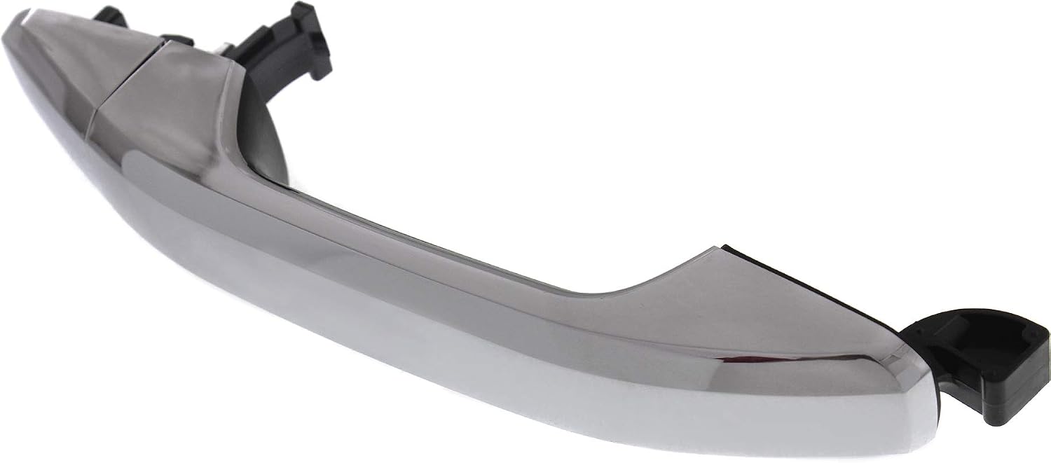 Garage-Pro Exterior Door Handle SET Compatible with GMC Sierra 1500 2014-2018, Sierra 2500 HD 2015-2018, Sierra 3500 HD, Chevrolet Silverado 1500 Chrome Plastic
