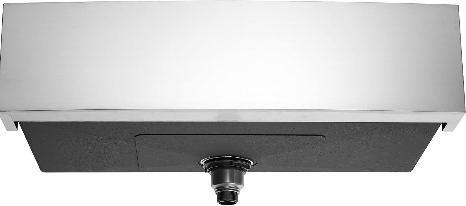 VEVOR 33 inch Farmhouse Kitchen Sink, 304 Stainless Steel Sink, Top Mount Single Bowl Kitchen Sinks with Ledge & Accessories, Household Dishwasher Sinks for Farm, Prep Kitchen, Garage and Bar Sink