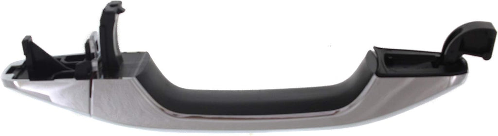Garage-Pro Exterior Door Handle SET Compatible with GMC Sierra 1500 2014-2018, Sierra 2500 HD 2015-2018, Sierra 3500 HD, Chevrolet Silverado 1500 Chrome Plastic
