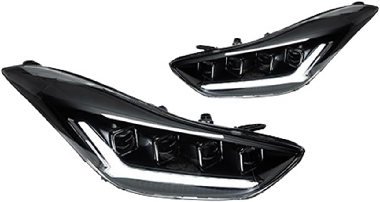Car Lights Compatible With Elantra 2012-2016 LED Auto Headlights Assembly Century Version Projector 4 Lens Frontlight Accessories Upgrade