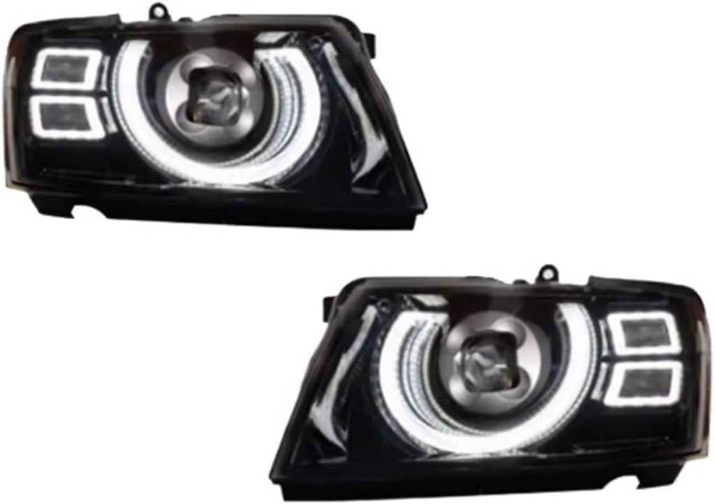 Car Lights Compatible With Patrol Y61 2005-2022 LED Auto Headlights Assembly Upgrade Defender Style Design Bifocal Lens Exterior Accessories