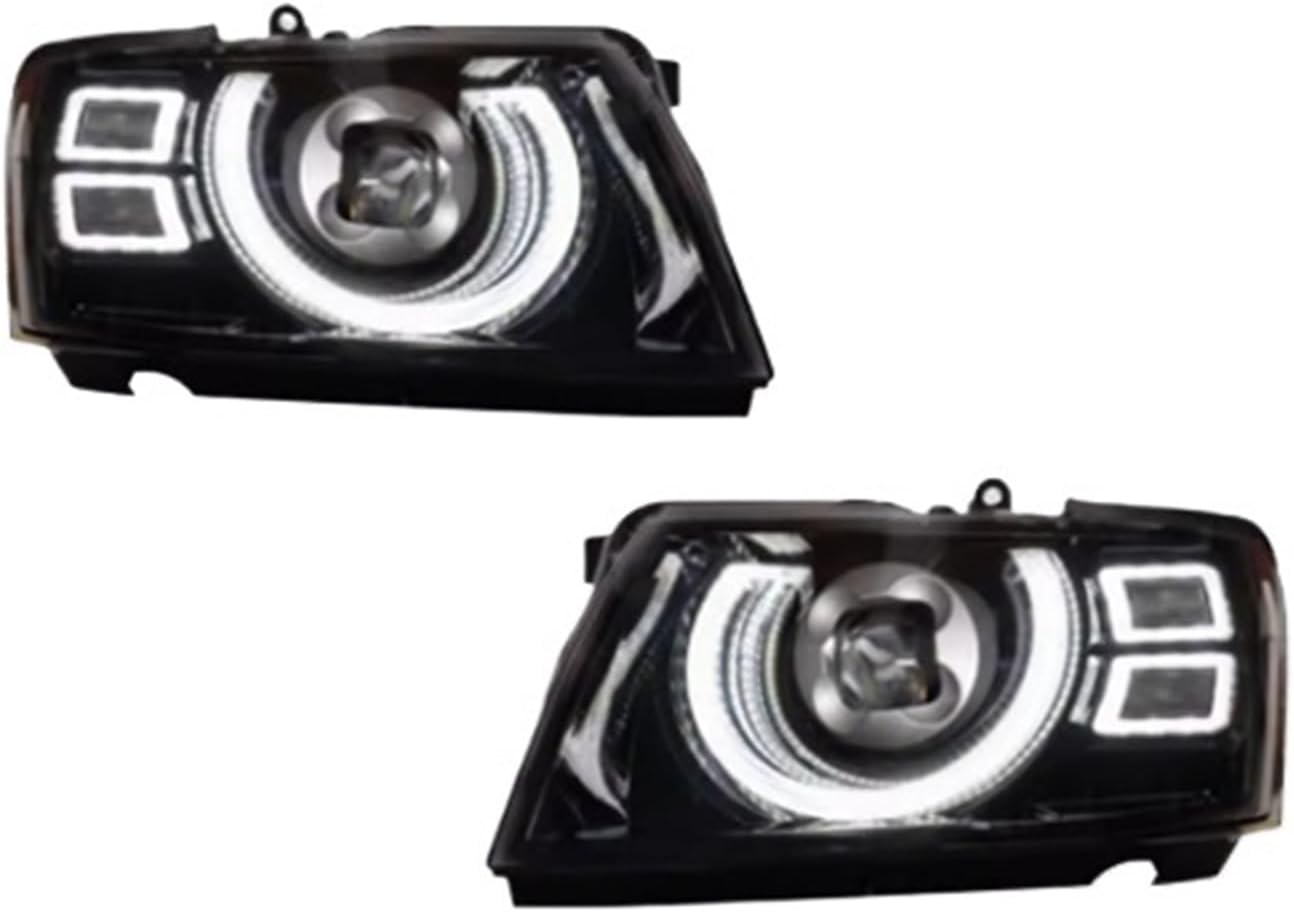 Car Lights Compatible With Patrol Y61 2005-2022 LED Auto Headlights Assembly Upgrade Defender Style Design Bifocal Lens Exterior Accessories