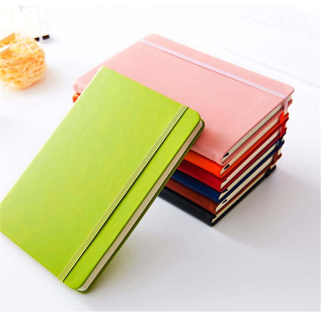 NSUQOA JSEIAJB Business Literature and Thick Notebook Stationery Small Fresh Hardcover Grid Diary