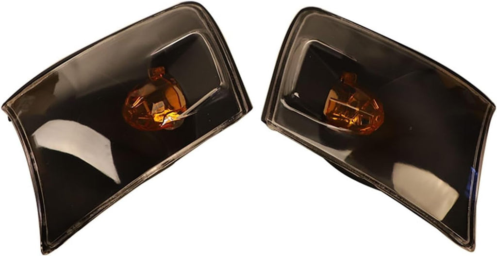 Car Headlight Turn Signal Blackened Indicator Corner Light Compatible With Toyota CHASER GX100 JZX100 LX100 1996 1997 1998 1999