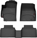 WeatherTech Custom Fit FloorLiners for Kia k4-1st & 2nd Row (441909-1-2), Black